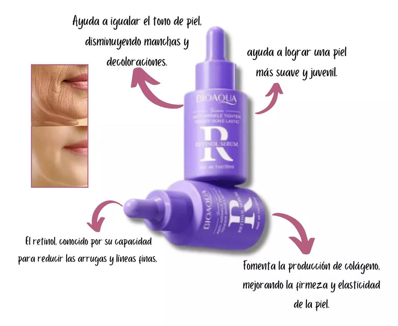 Serum De Retinol Bioaqua - Ml Momento De Aplicación Día/noche Tipo De Piel Todo Tipo De Piel