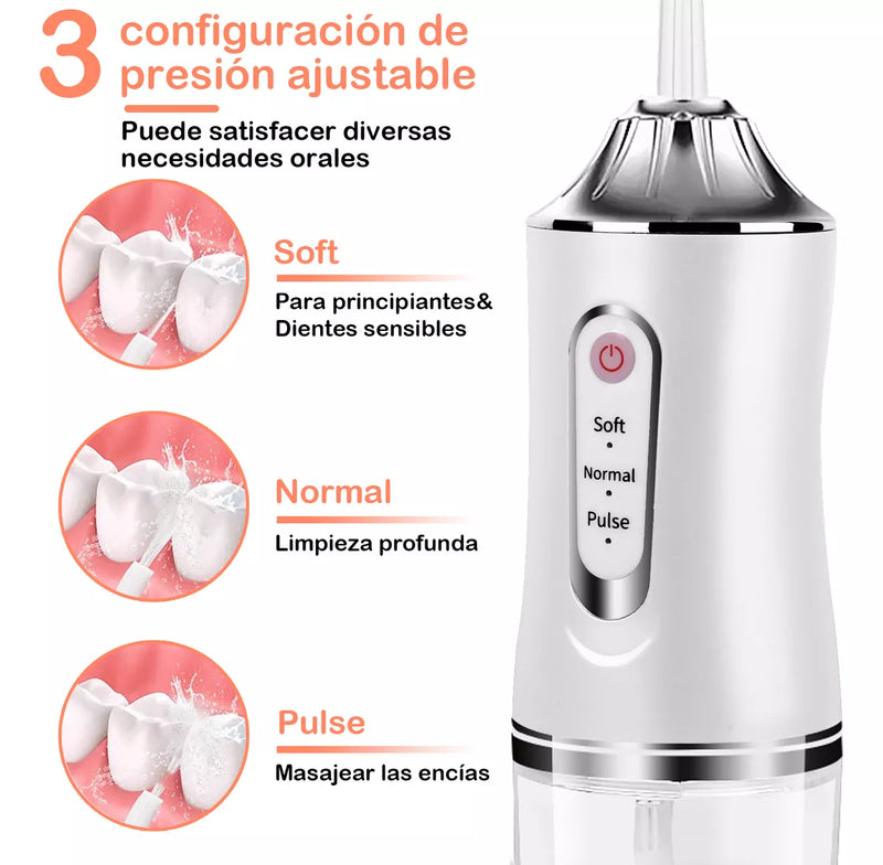 Irrigador Bucal Limpiador Dientes Eléctr