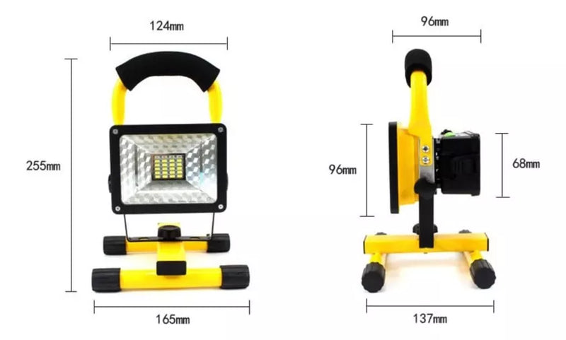 Reflector LED 30W portátil