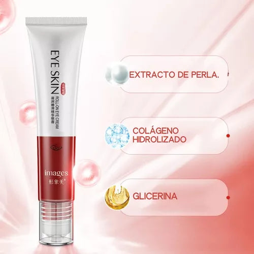 Crema ojos roll on para ojeras y arrugas