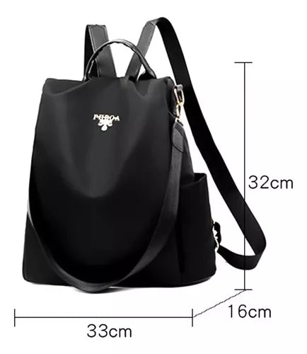 Mochila Impermeable Antirrobo Mujer