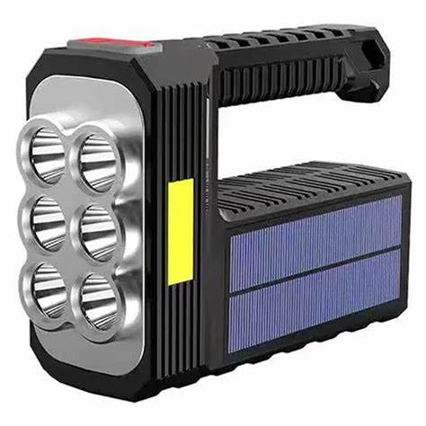 Lampara Solar Cob Recargable 8 Leds